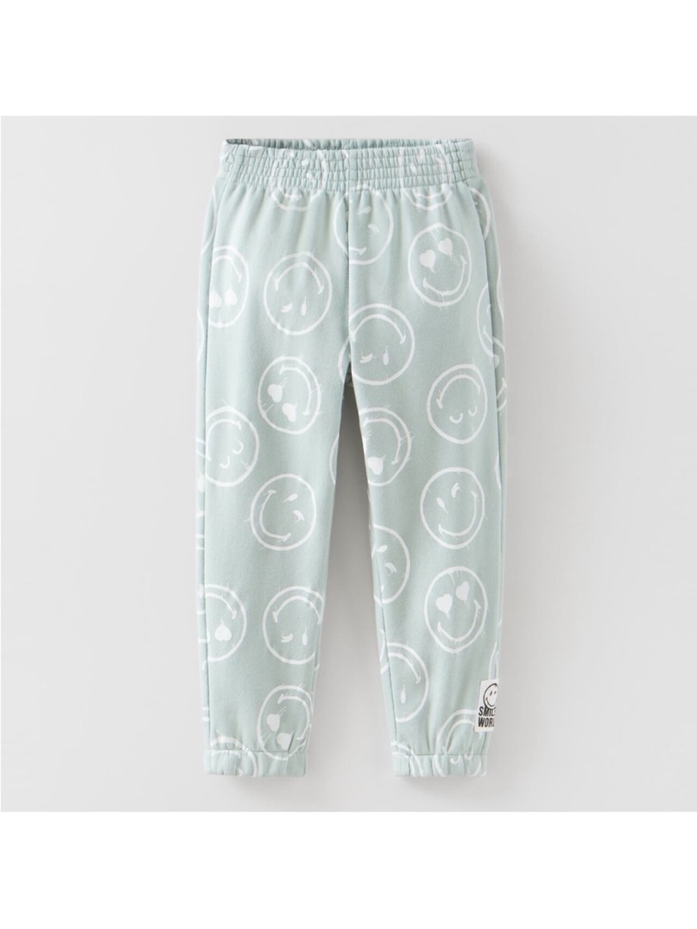 New ZARA Smiley World Jogger Pants